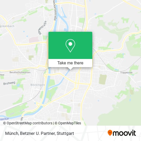 Münch, Betzner U. Partner map