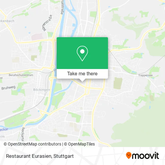 Карта Restaurant Eurasien