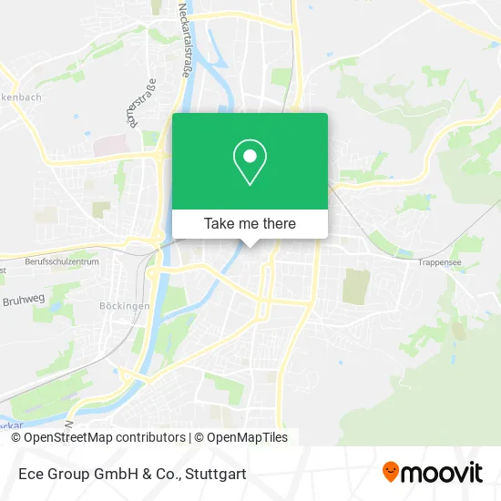 Карта Ece Group GmbH & Co.