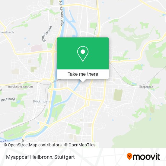 Карта Myappcaf Heilbronn