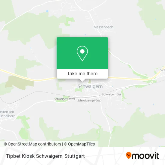 Карта Tipbet Kiosk Schwaigern