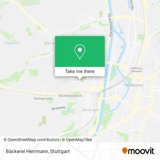 Карта Bäckerei Herrmann