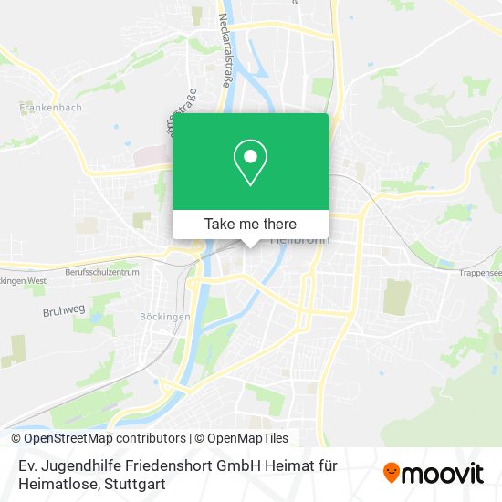 Ev. Jugendhilfe Friedenshort GmbH Heimat für Heimatlose map