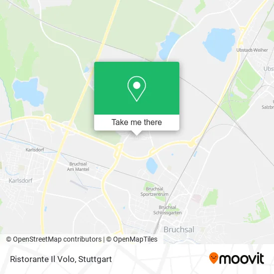 Карта Ristorante Il Volo