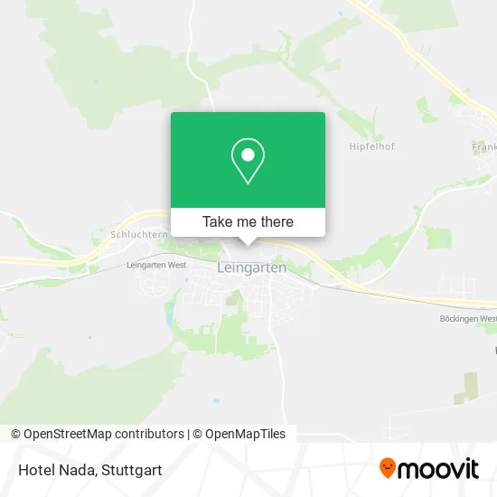 Карта Hotel Nada