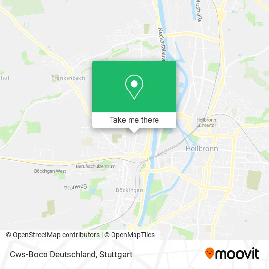 Карта Cws-Boco Deutschland
