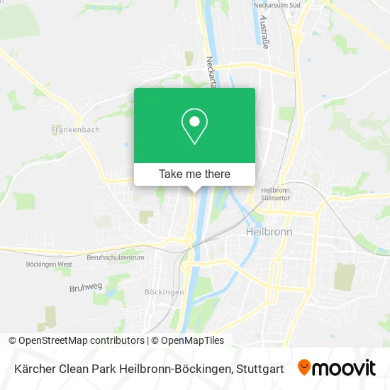 Карта Kärcher Clean Park Heilbronn-Böckingen