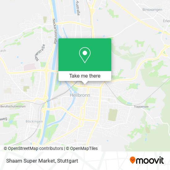 Карта Shaam Super Market