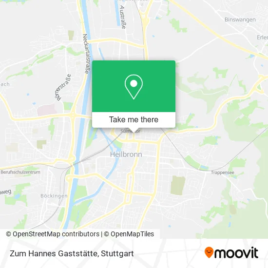 Карта Zum Hannes Gaststätte