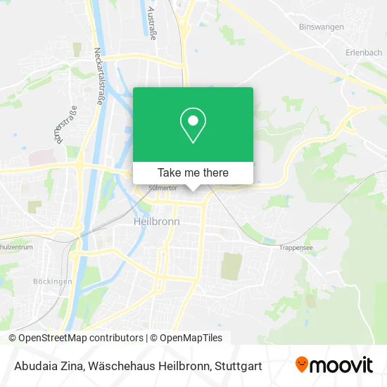 Карта Abudaia Zina, Wäschehaus Heilbronn