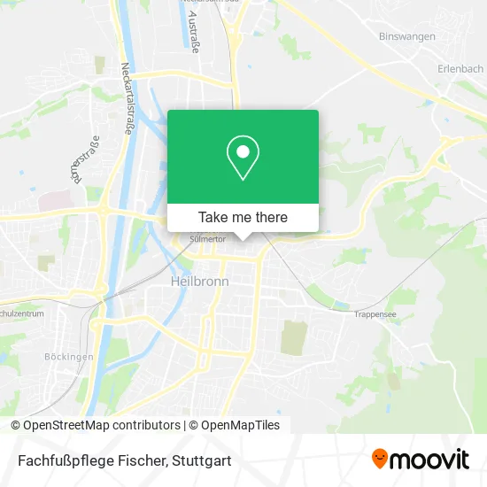 Карта Fachfußpflege Fischer