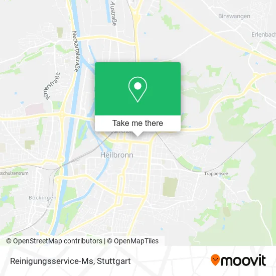 Карта Reinigungsservice-Ms