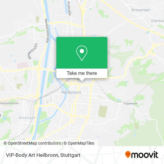 VIP-Body Art Heilbronn map