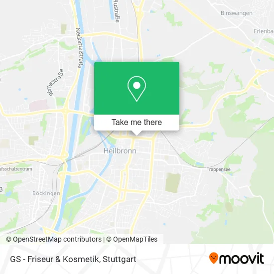 Карта GS - Friseur & Kosmetik