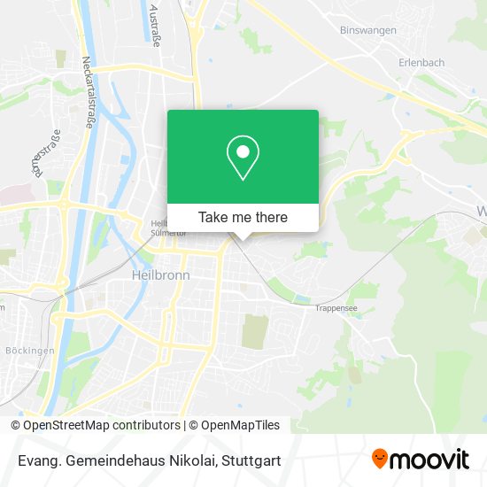 Evang. Gemeindehaus Nikolai map