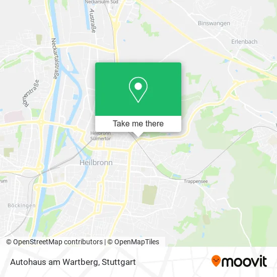 Карта Autohaus am Wartberg