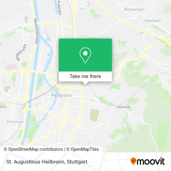 Карта St. Augustinus Heilbronn