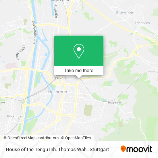 Карта House of the Tengu Inh. Thomas Wahl