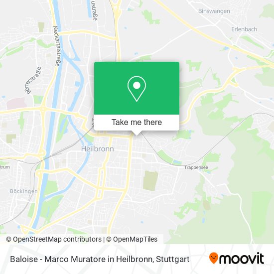 Baloise - Marco Muratore in Heilbronn map