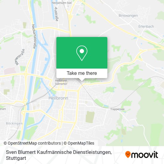 Sven Blumert Kaufmännische Dienstleistungen map