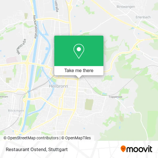 Карта Restaurant Ostend
