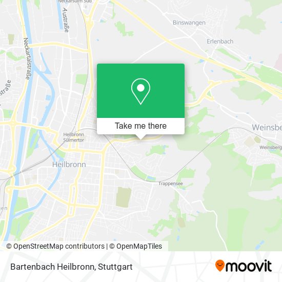 Bartenbach Heilbronn map