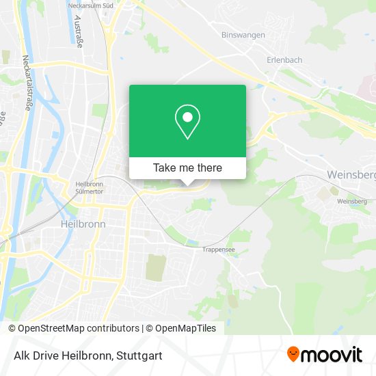 Alk Drive Heilbronn map