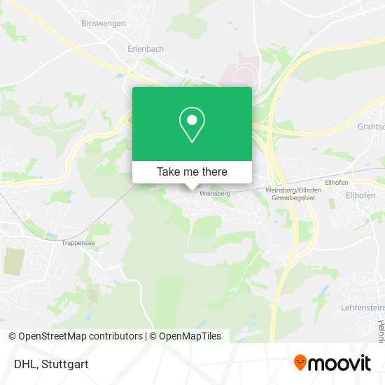 DHL map