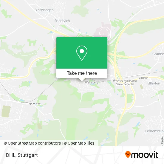 Карта DHL