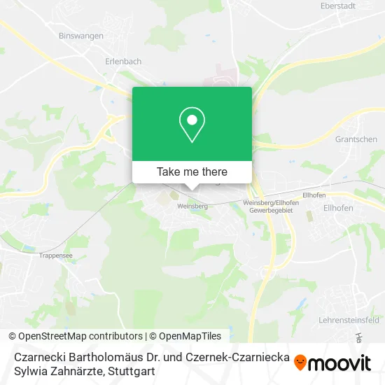 Czarnecki Bartholomäus Dr. und Czernek-Czarniecka Sylwia Zahnärzte map
