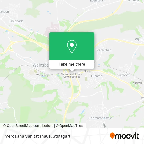 Карта Verosana Sanitätshaus