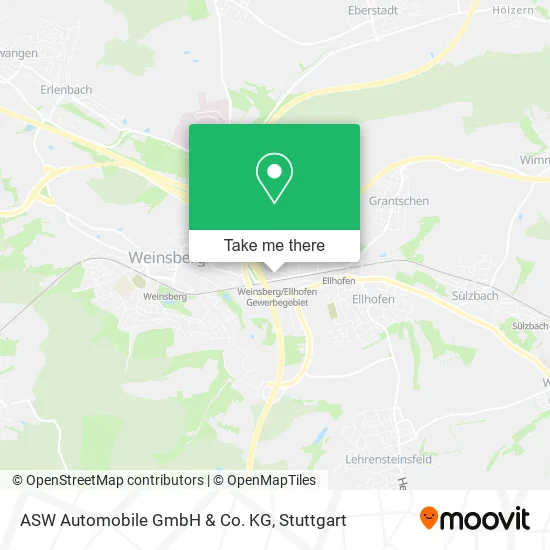 Карта ASW Automobile GmbH & Co. KG