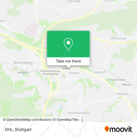 Карта DHL