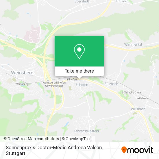 Sonnenpraxis Doctor-Medic Andreea Valean map
