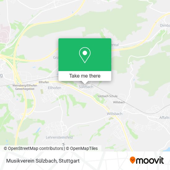 Musikverein Sülzbach map