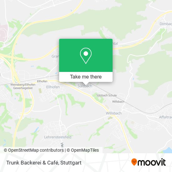 Trunk Backerei & Café map