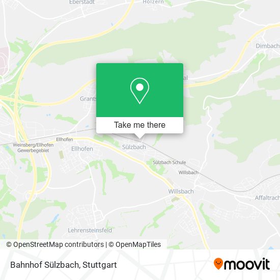 Bahnhof Sülzbach map