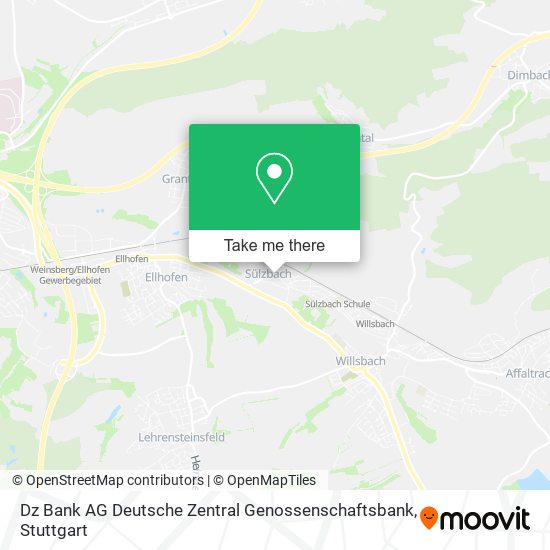 Dz Bank AG Deutsche Zentral Genossenschaftsbank map