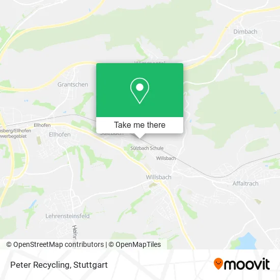 Карта Peter Recycling