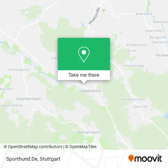 Карта Sporthund.De