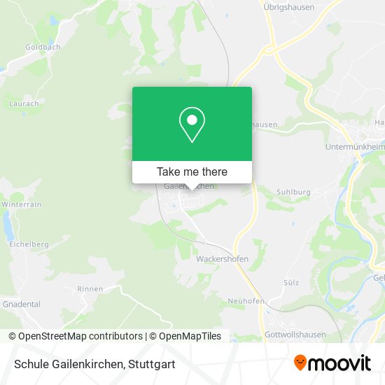 Schule Gailenkirchen map