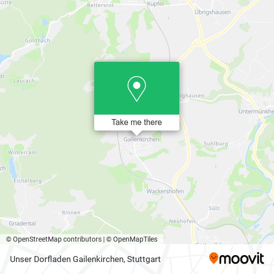 Unser Dorfladen Gailenkirchen map