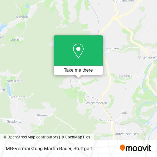 MB-Vermarktung Martin Bauer map