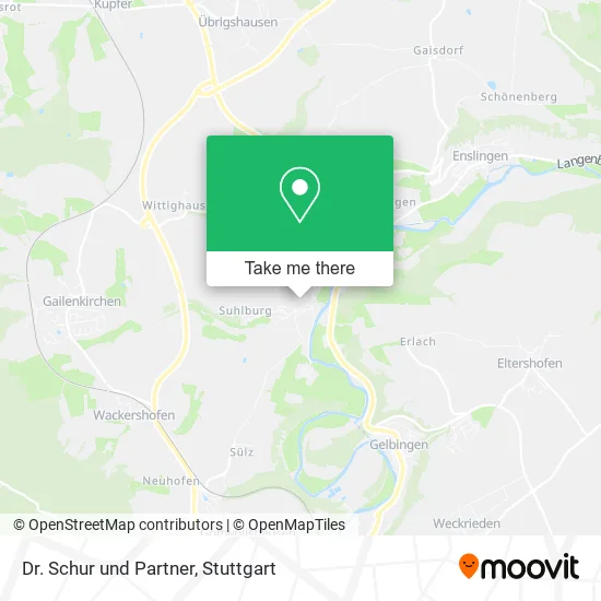 Карта Dr. Schur und Partner