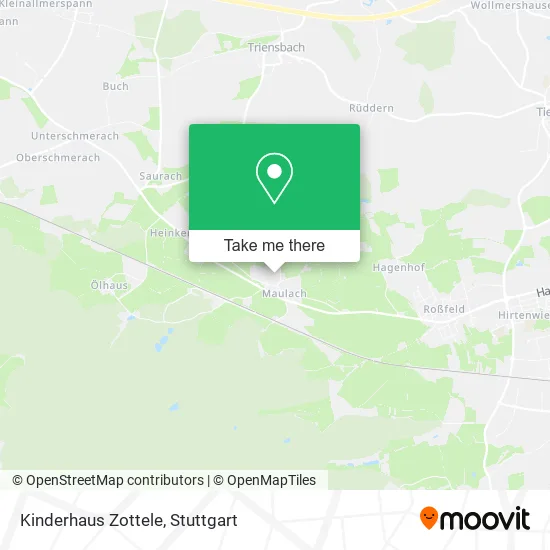Карта Kinderhaus Zottele