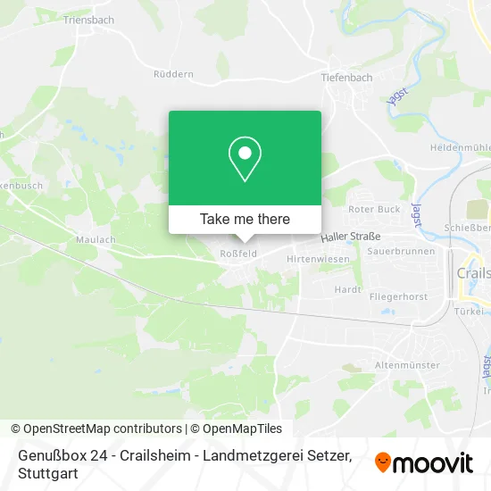 Карта Genußbox 24 - Crailsheim - Landmetzgerei Setzer