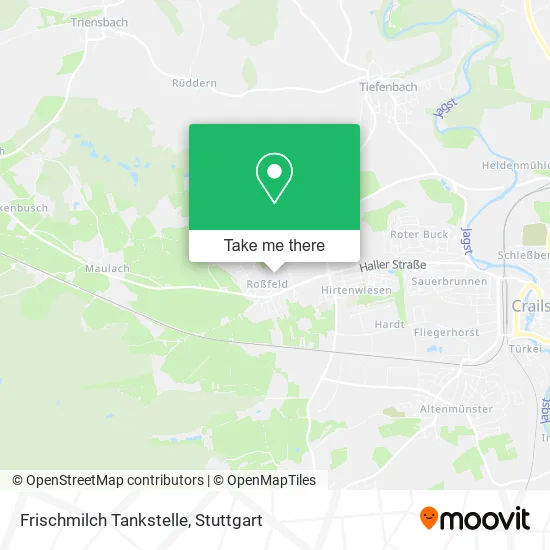 Карта Frischmilch Tankstelle