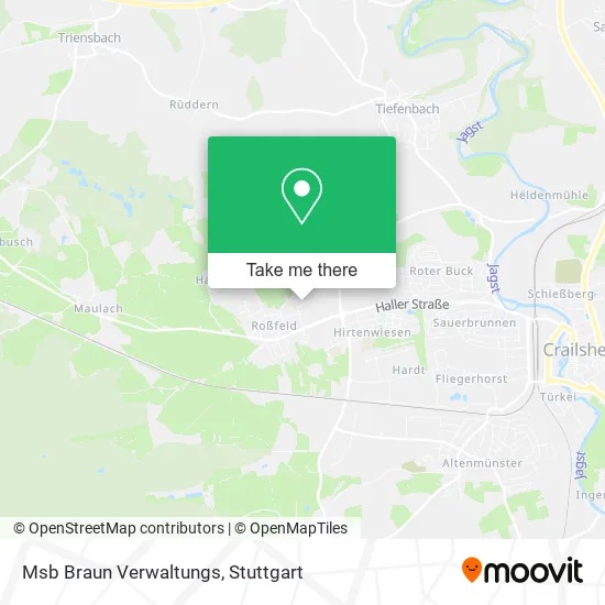 Карта Msb Braun Verwaltungs