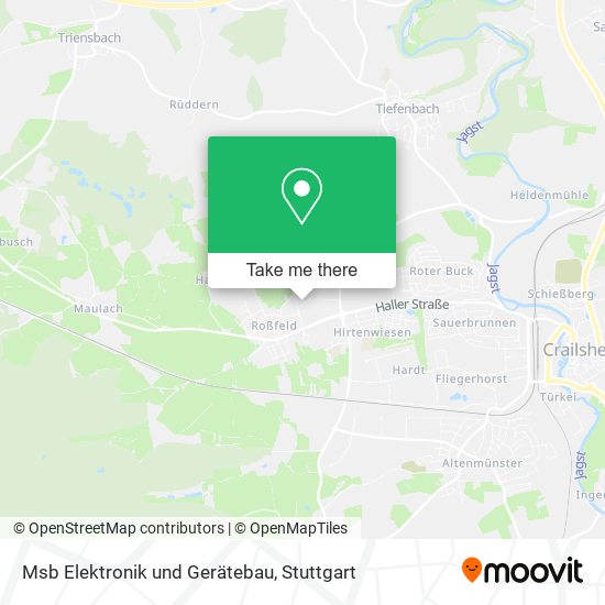 Msb Elektronik und Gerätebau map