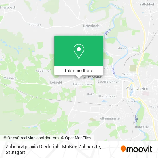 Карта Zahnarztpraxis Diederich- McKee Zahnärzte